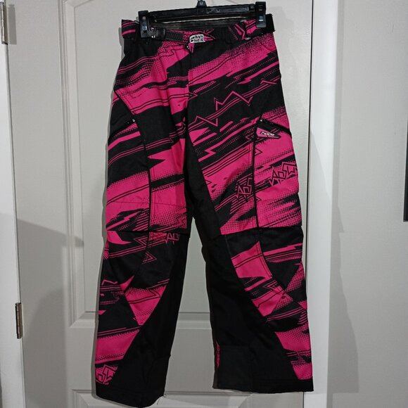 Answer Racing 2012 Women's Pant (Convertible) 6 EUC Pink & Black - Picture 1 of 10